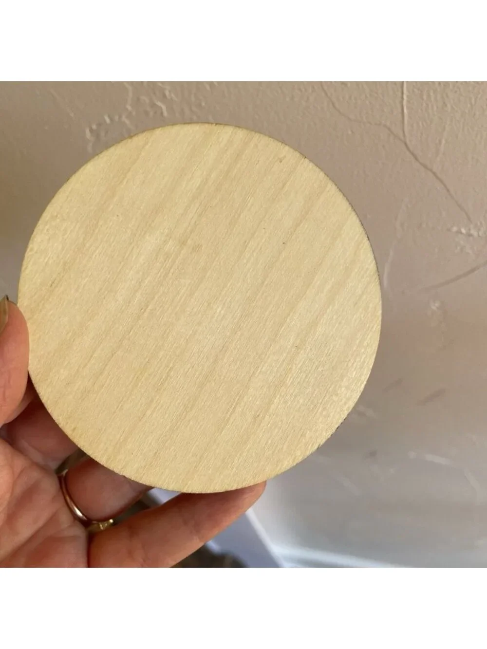 Baltic-by-Design Handmade Wood Coasters Set Of 4 Laser Cut Geometric Artisan